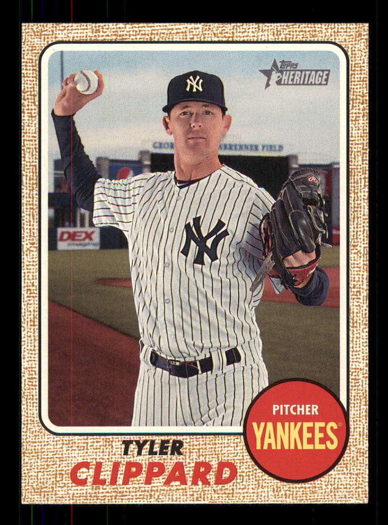 2017 Topps Heritage High Numbers #650 Tyler Clippard 
