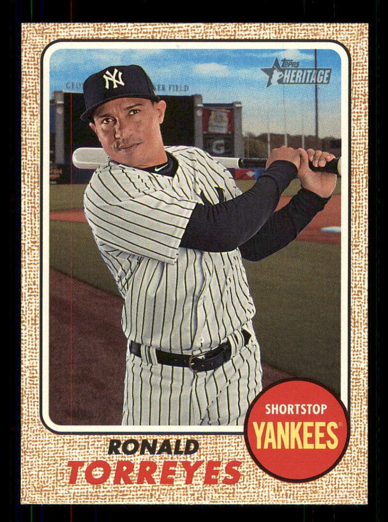 2017 Topps Heritage High Numbers #694 Ronald Torreyes 