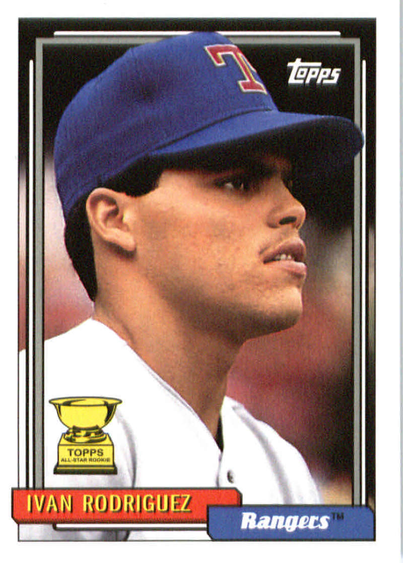 2017 Topps Update All-Rookie Cup #ARC-15 Ivan Rodriguez Texas Rangers
