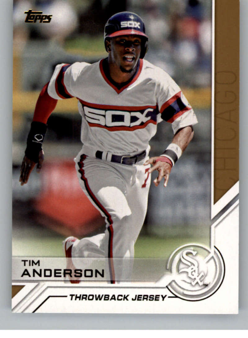 2017 Topps Update Salute #USS-13 Tim Anderson Chicago White Sox