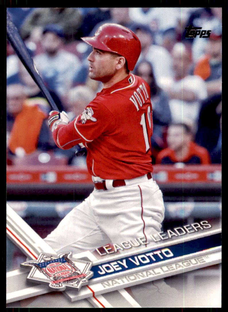2017 Topps Joey Votto #110 NM+ Reds LL