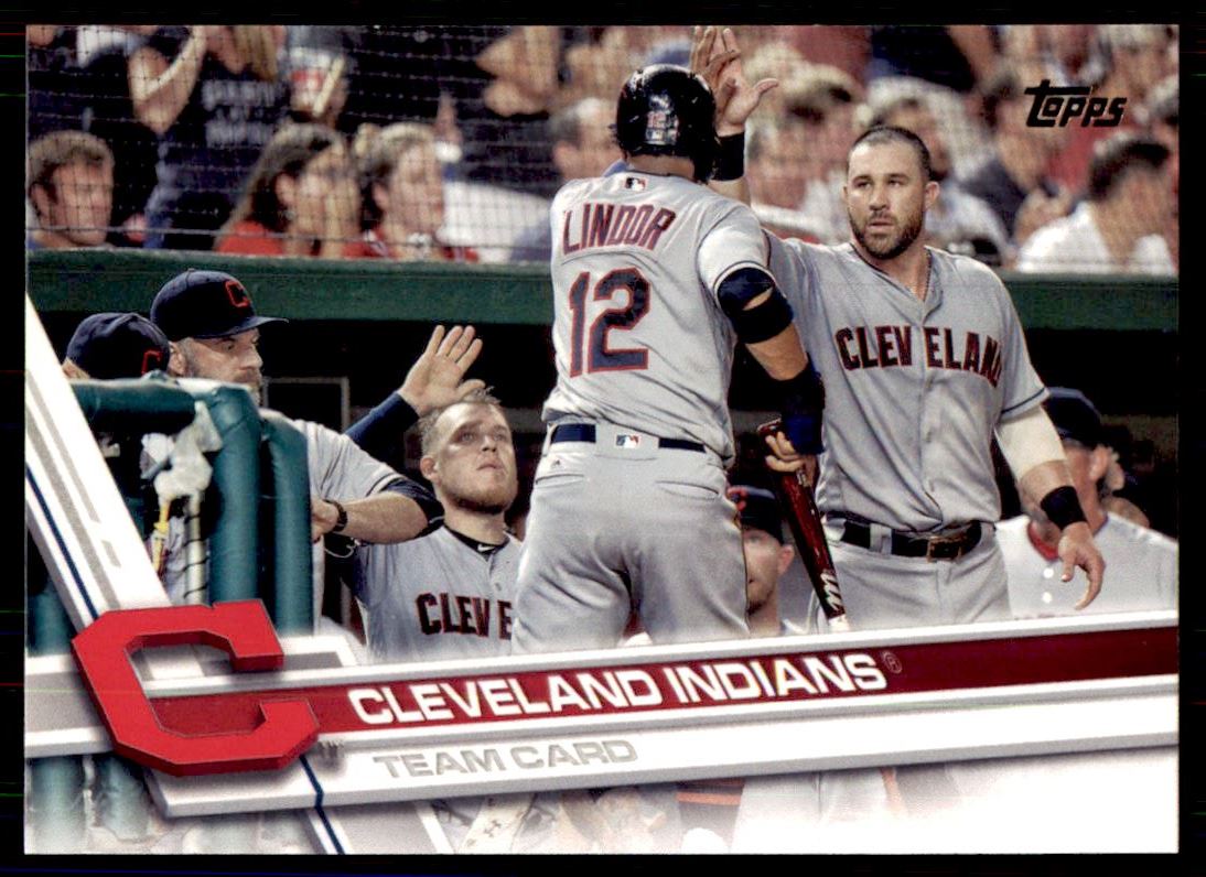 2017 Topps Cleveland Indians #122 NM+ Indians