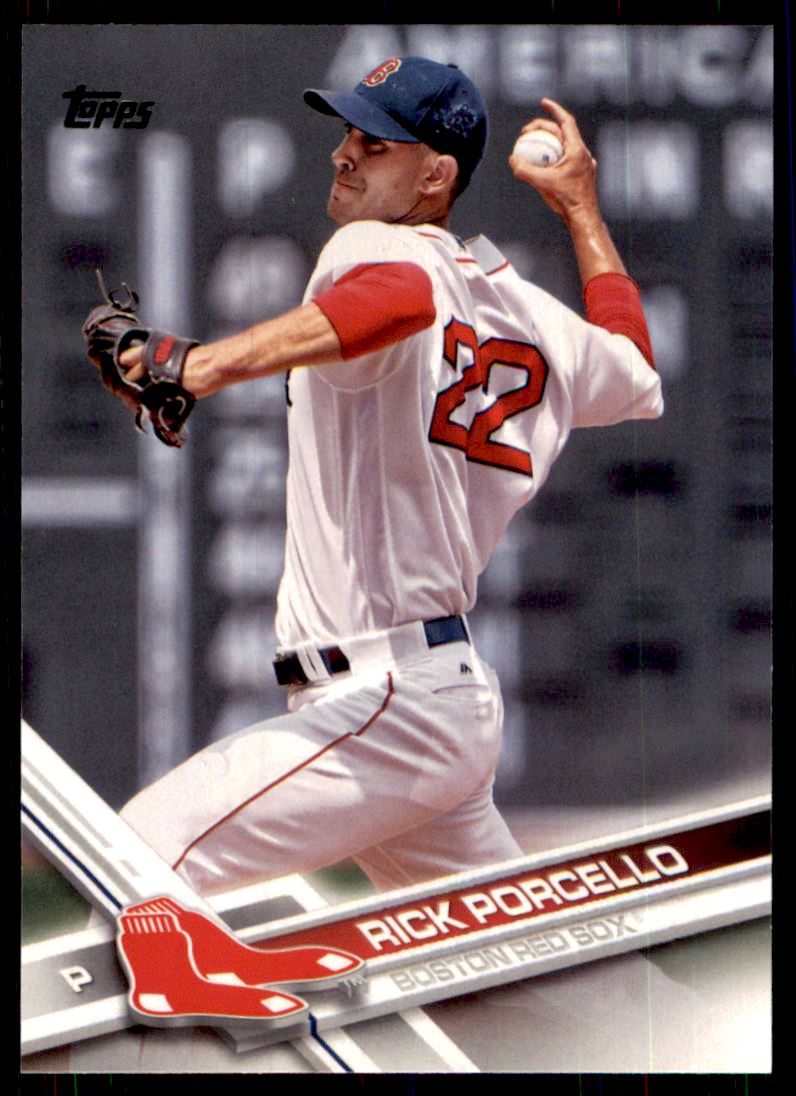 2017 Topps #178 Rick Porcello NM-MT Red Sox