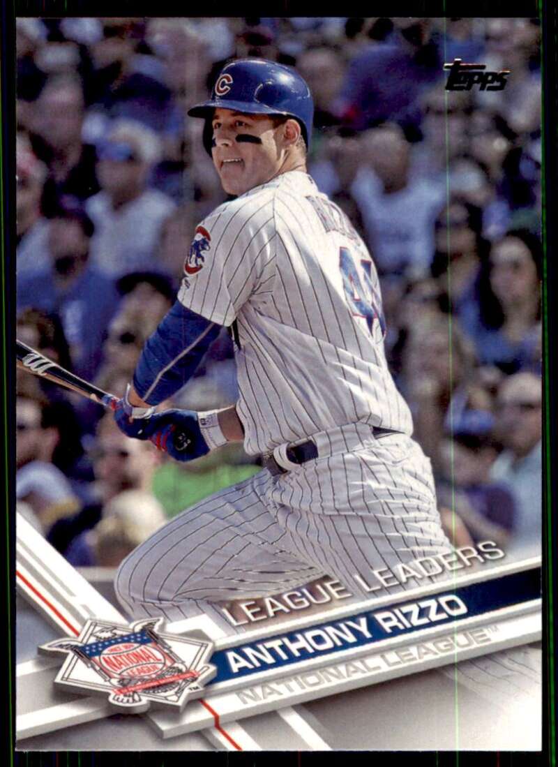 2017 Topps #204 Anthony Rizzo LL NM-MT Cubs