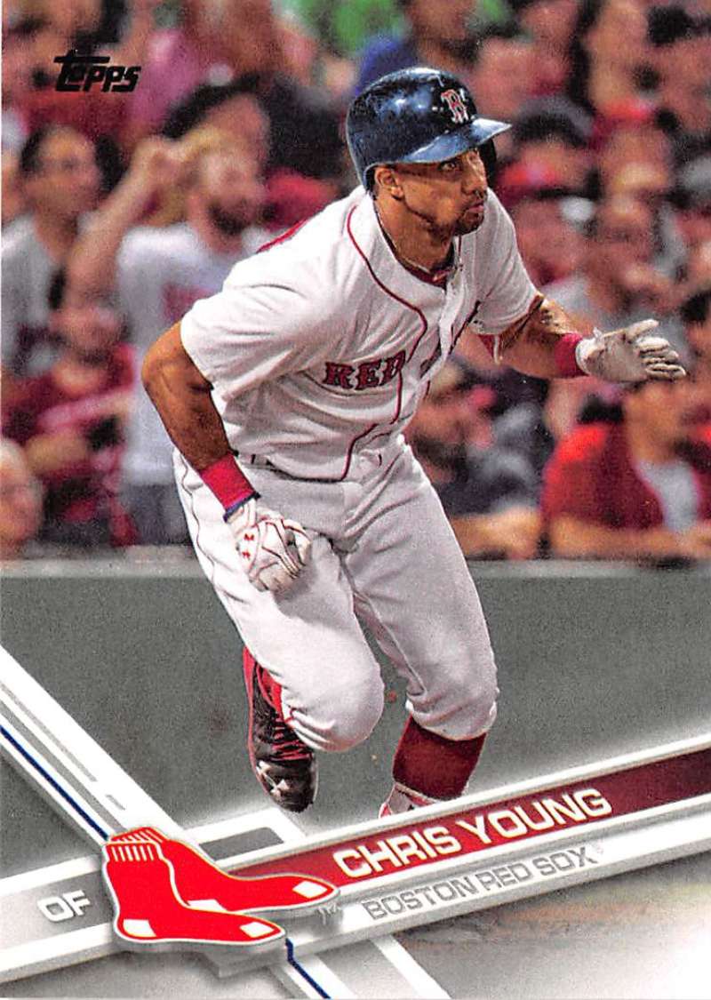 2017 Topps #654 Chris Young NM-MT 