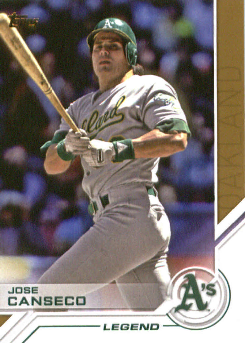 2017 Topps Salute #S-113 Jose Canseco Oakland Athletics 