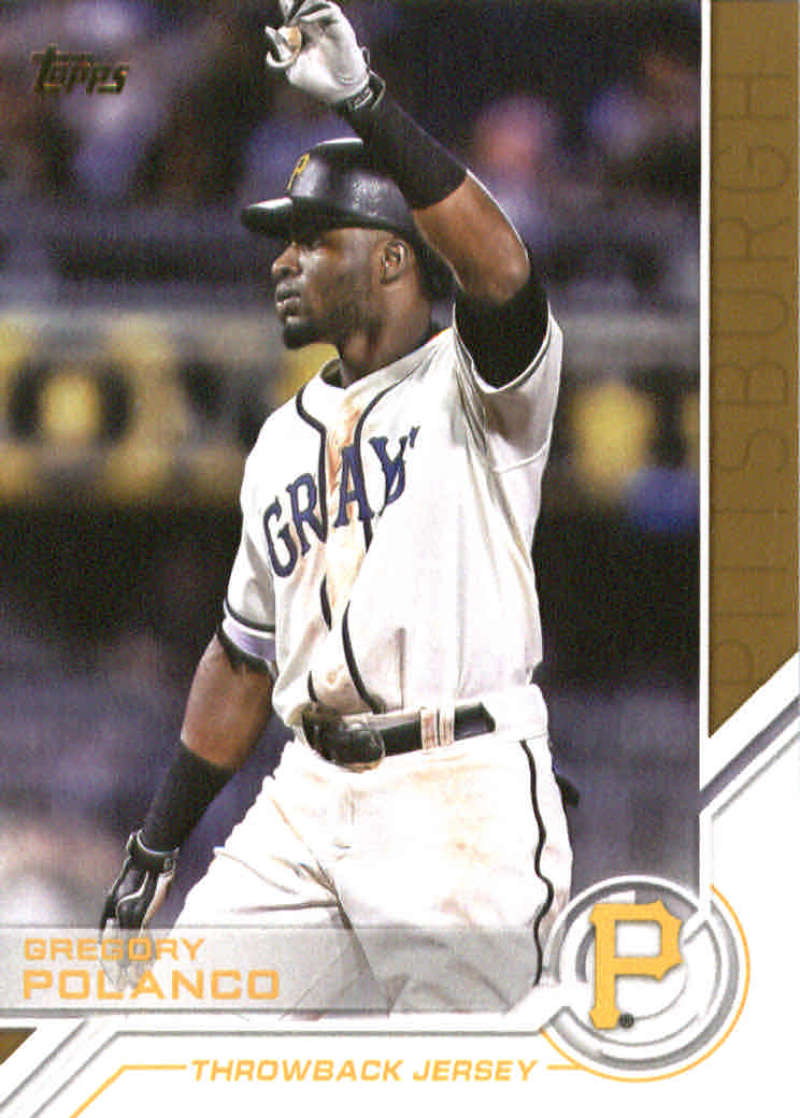 2017 Topps Series 2 Salute #S-198 Gregory Polanco Pittsburgh Pirates