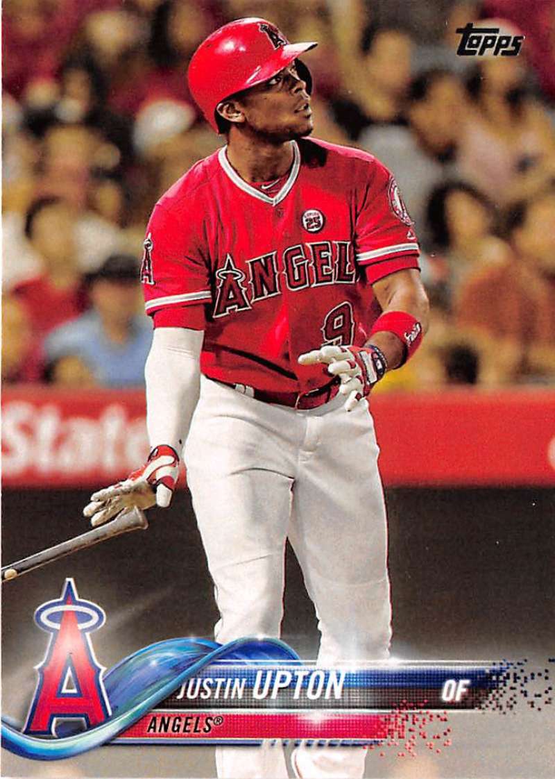 2018 Topps #190 Justin Upton Los Angeles Angels