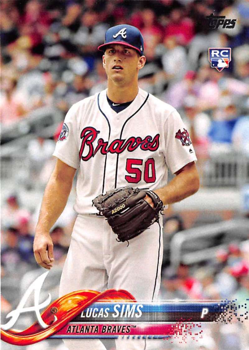2018 Topps #278 Lucas Sims NM-MT RC Rookie