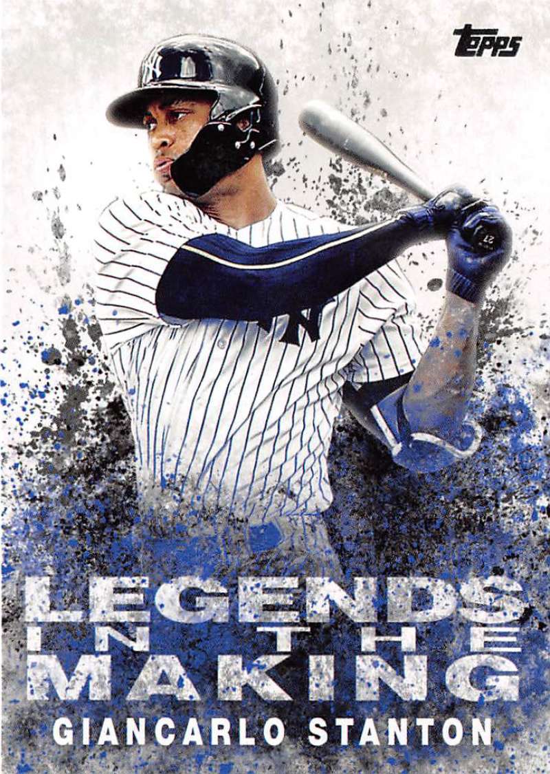 2018 Topps Series Two Legends in the Making #LITM-19 Giancarlo Stanton New York Yankees