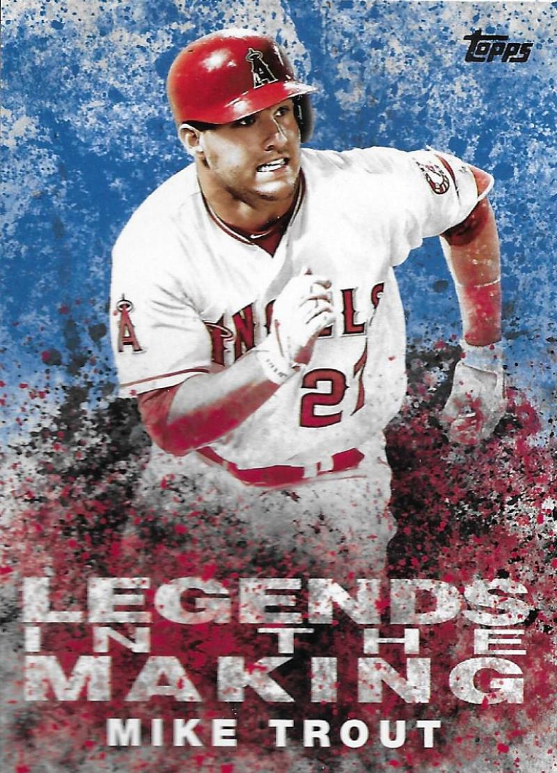 2018 Topps  Legends in the Making Blue