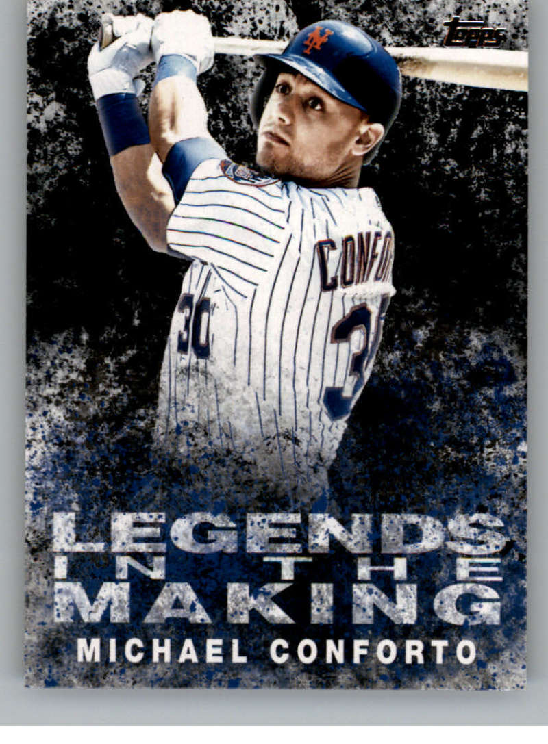 2018 Topps Series Two Legends in the Making Black #LITM-15 Michael Conforto New York Mets