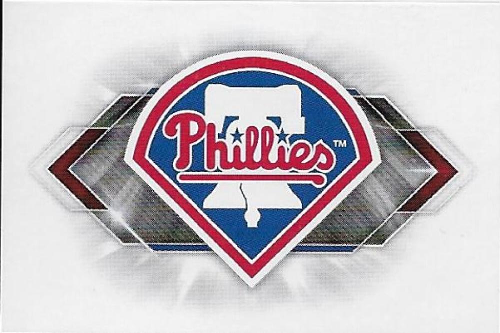 2018 Topps Stickers #161 Philadelphia Phillies Team Logo (part of dual sticker)