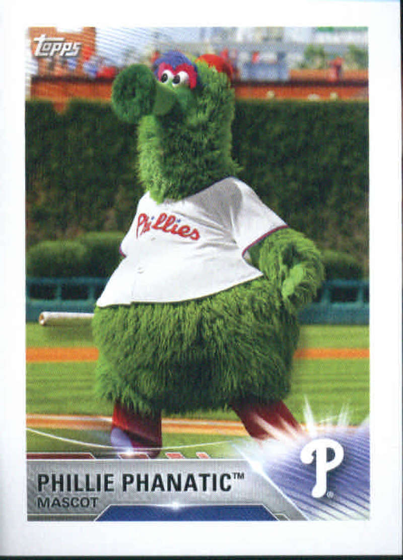 2018 Topps MLB Baseball Sticker Collection #273 Phillie Phanatic Philadelphia Phillies  Paper Thin 2 by 3 inch Stickers for Album