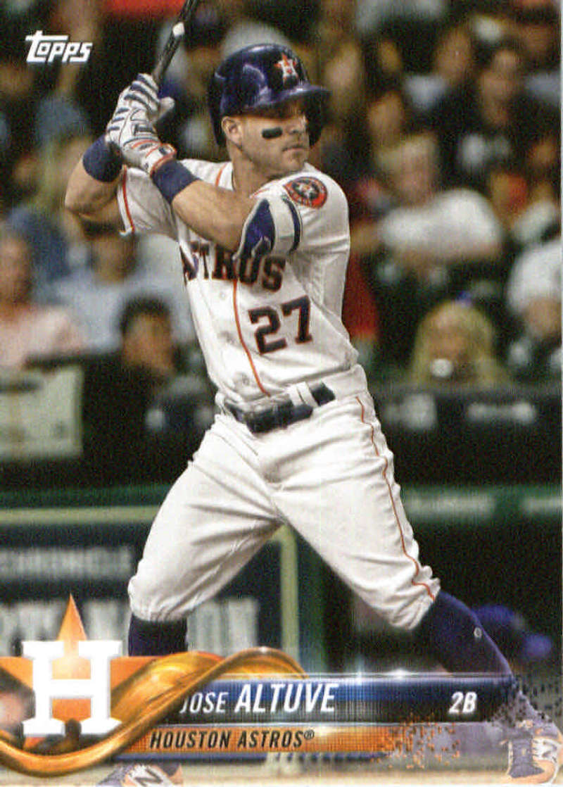 2018 Topps American League Standouts #AL-3 Jose Altuve Houston Astros Retail Exclusive Trading Card (from special Target