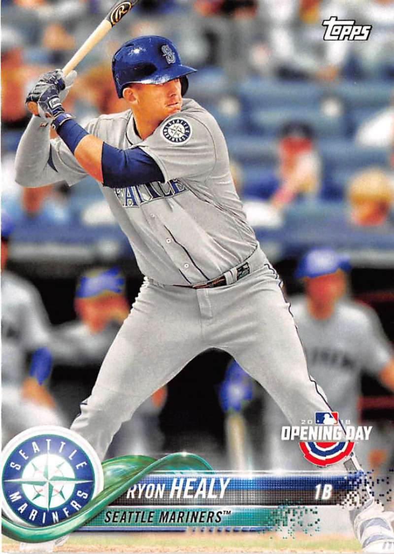 2018 Topps Opening Day #178 Ryon Healy Mariners