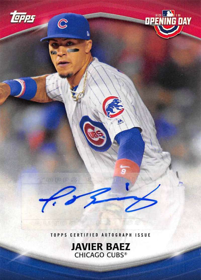 2018 Topps Opening Day Autographs