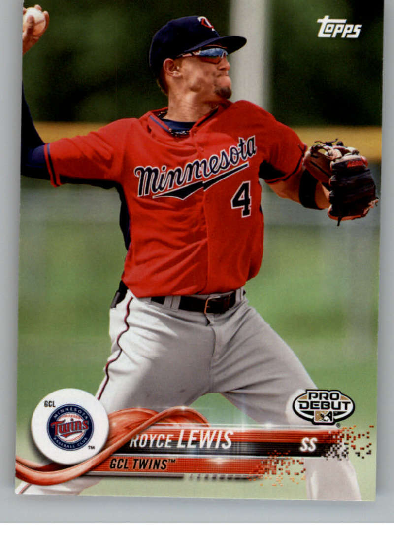 2018 Topps Pro Debut Minor League Baseball Trading Card #100 Royce Lewis GCL Twins