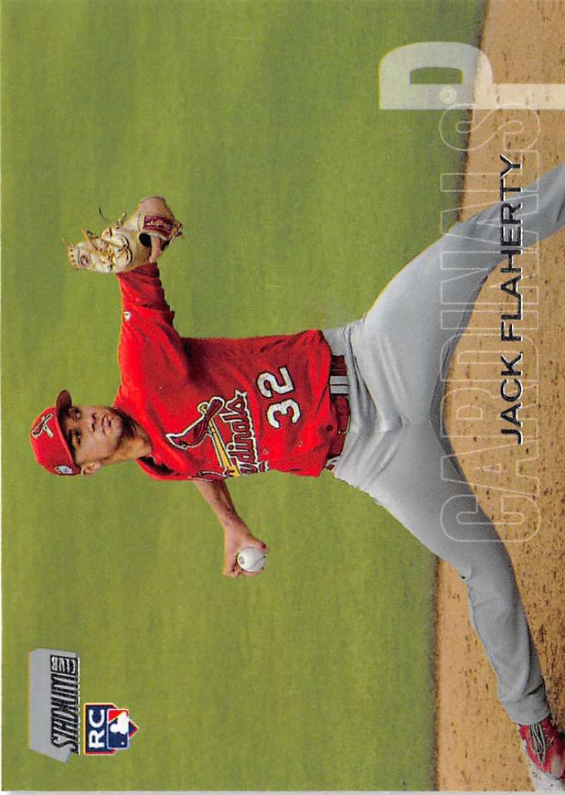 2018 Topps Stadium Club Baseball #101 Jack Flaherty RC Rookie St. Louis Cardinals MLB Trading Card