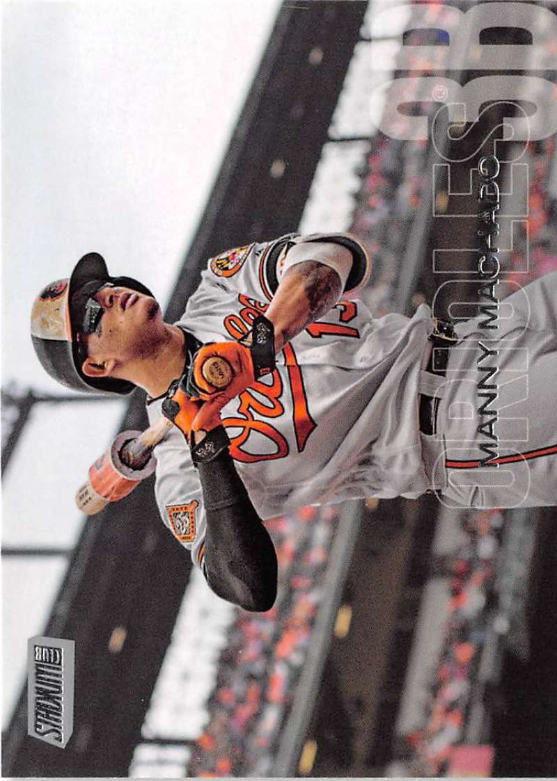 2018 Topps Stadium Club Baseball #129 Manny Machado Baltimore Orioles MLB Trading Card