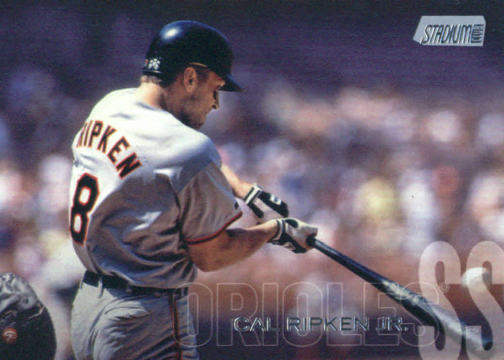 2018 Topps Stadium Club Baseball #160 Cal Ripken Jr. Baltimore Orioles MLB Trading Card