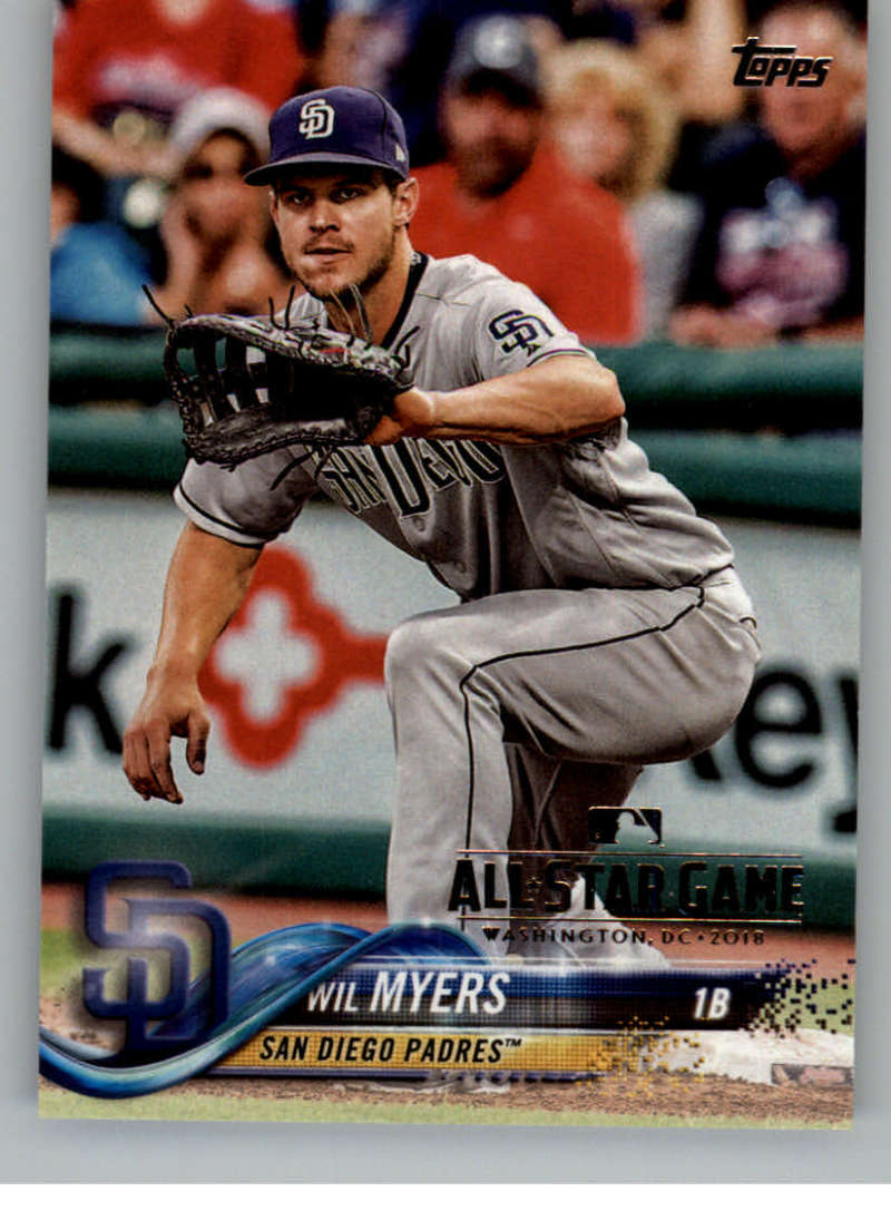 2018 Topps All-Star Edition #102 Wil Myers San Diego Padres with a ASG Logo RARE