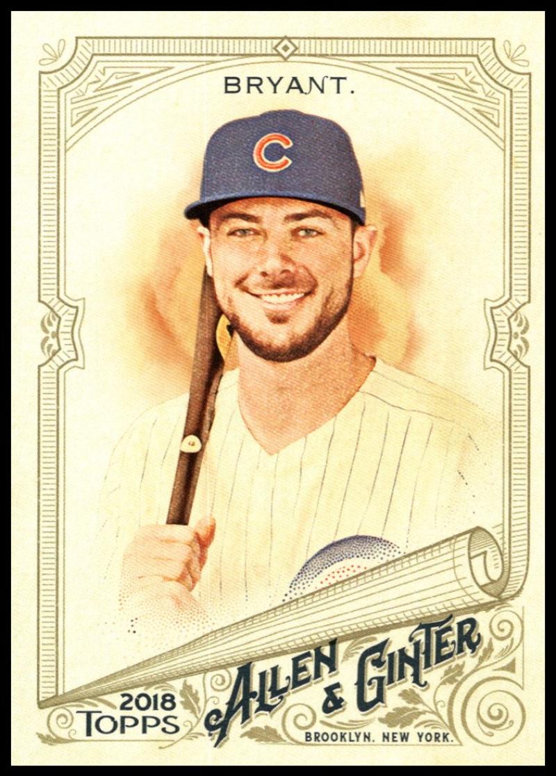 2018 Topps Allen and Ginter Baseball #5 Kris Bryant Chicago Cubs Official MLB Trading Card