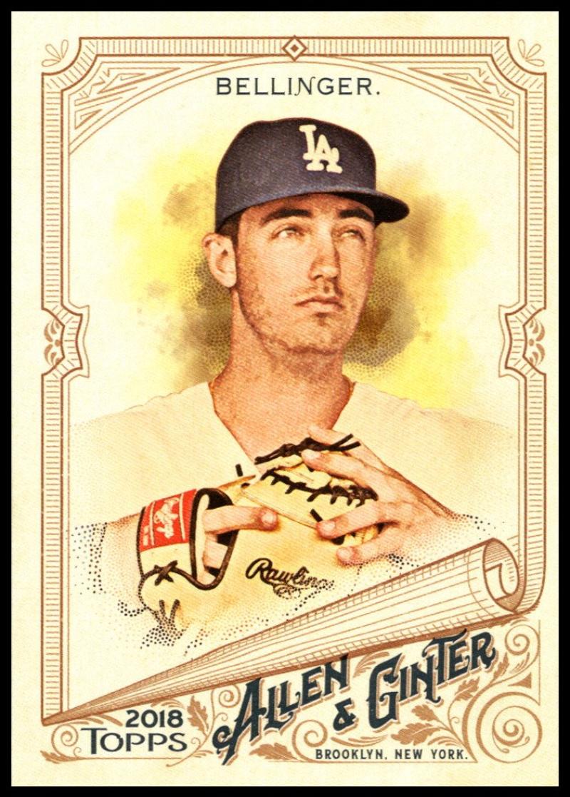 2018 Topps Allen and Ginter Baseball #120 Cody Bellinger Los Angeles Dodgers Official MLB Trading Card