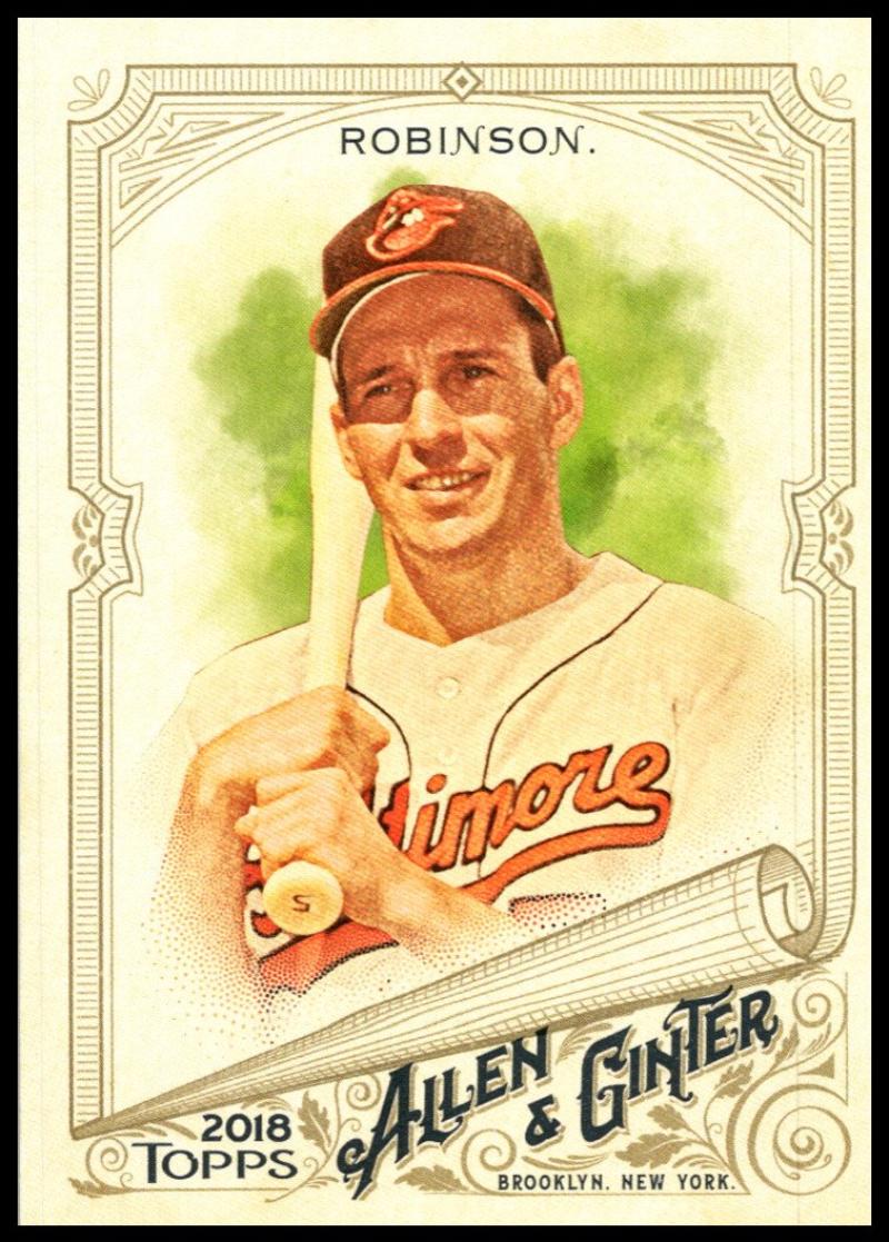 2018 Topps Allen and Ginter #261 Brooks Robinson Orioles Baseball Card
