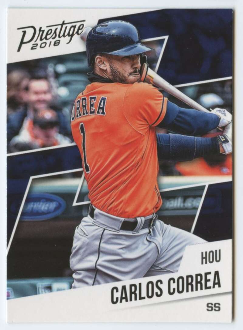 2018 Panini Chronicles Prestige #4 Carlos Correa Houston Astros