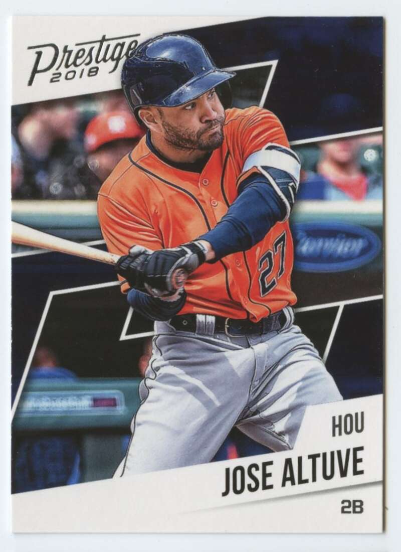 2018 Panini Chronicles Prestige #29 Jose Altuve Houston Astros