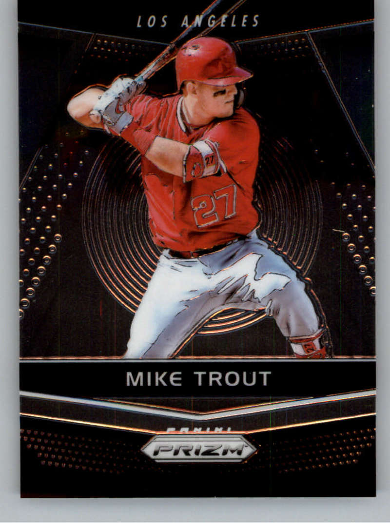 2018 Panini Chronicles Prizm #5 Mike Trout Los Angeles Angels