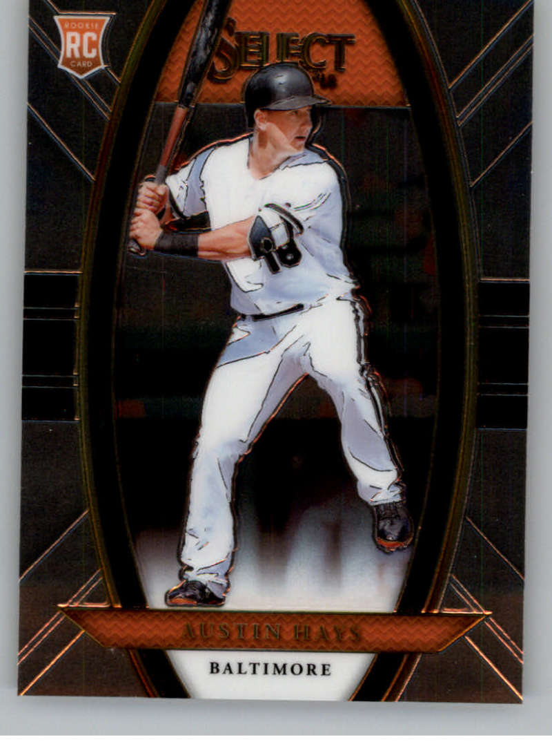 2018 Panini Chronicles Select #17 Austin Hays Baltimore Orioles RC Rookie Card Baseball Trading Card