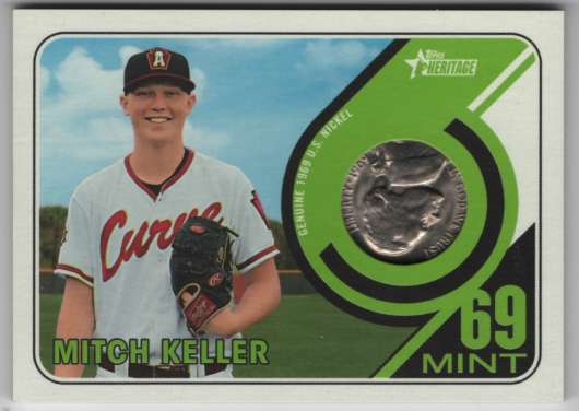 2018 Topps Heritage Minor League 1969 Mint Coin Relics