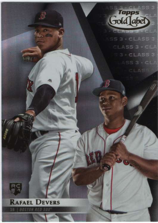 2018 Topps Gold Label Class 3 Black