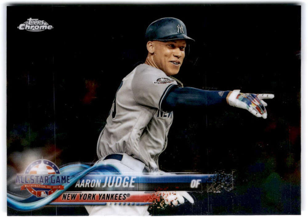 2018 Topps Chrome Update #HMT70 Aaron Judge NM-MT New York Yankees 