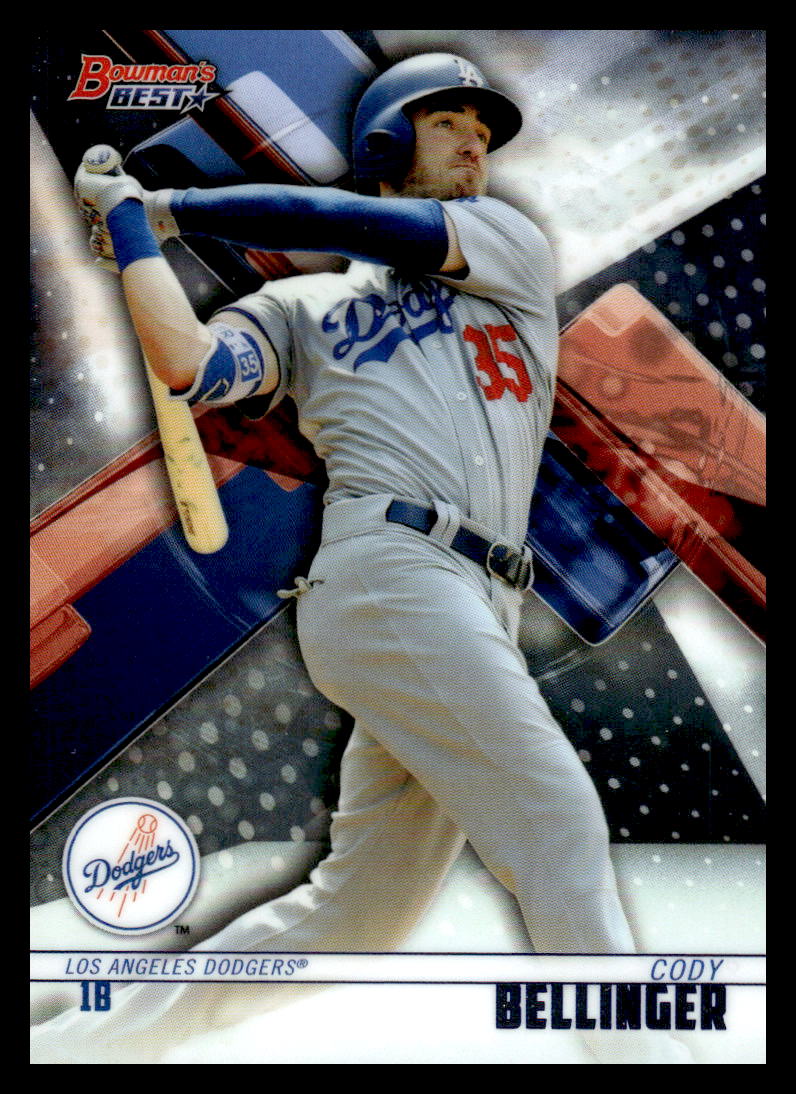2018 Bowman's Best Baseball #8 Cody Bellinger Los Angeles Dodgers  MLB Trading Card made by Topps Company