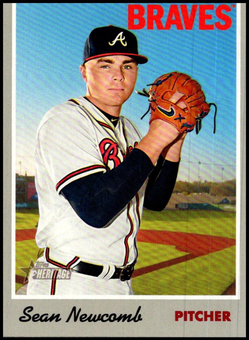 2019 Topps Heritage #17 Sean Newcomb NM-MT