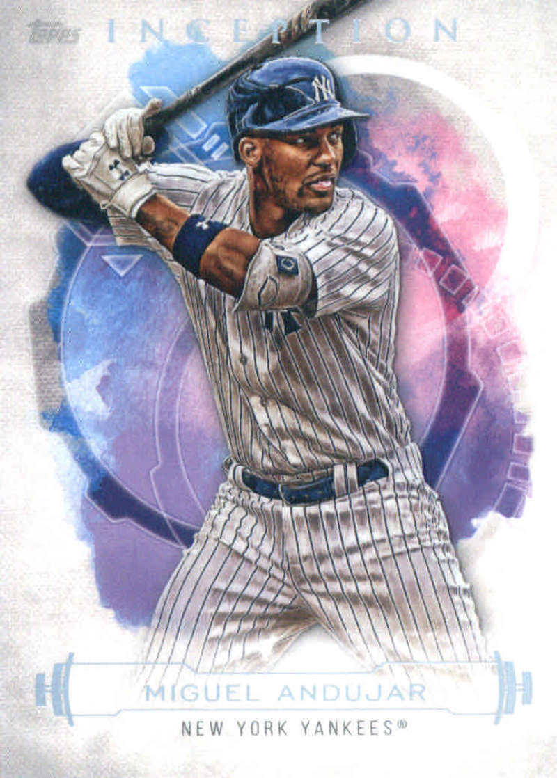 2019 Topps Inception Baseball #28 Miguel Andujar New York Yankees  Official MLB Trading Card