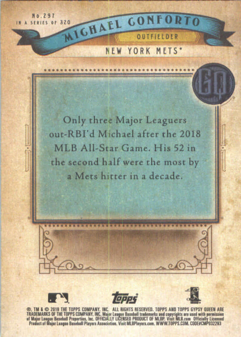 miniature 115  - Pick Your Cards 2019 Topps MLB Baseball Gypsy Queen Singles (Base 267+), Inserts
