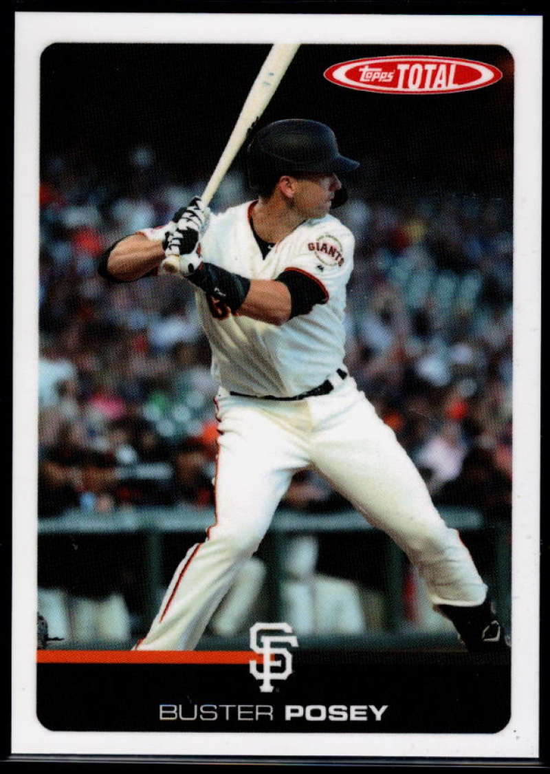 2019 Topps Total (Wave 8) Baseball #737 Buster Posey  San Francisco Giants  Official MLB Trading Card ONLINE EXCLUSIVE limited print run