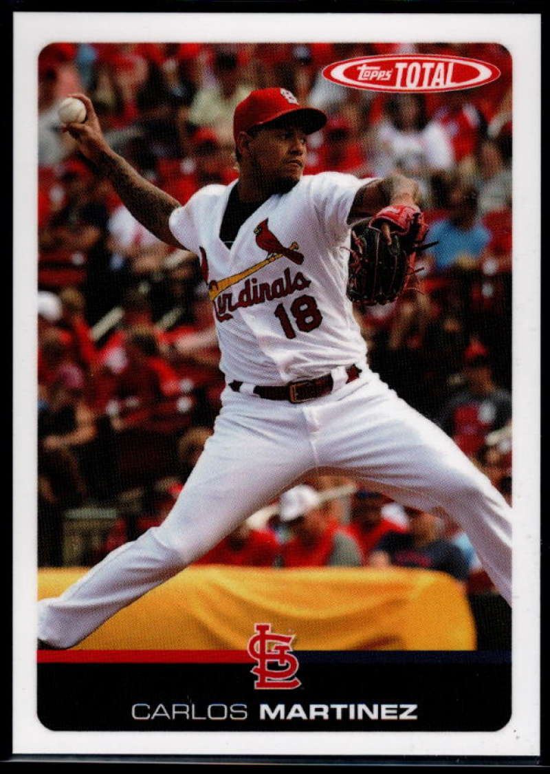 2019 Topps Total (Wave 8) Baseball #753 Carlos Martinez  St. Louis Cardinals  Official MLB Trading Card ONLINE EXCLUSIVE limited print run