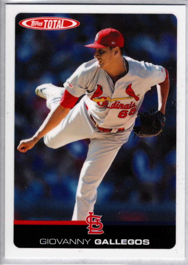 2019 Topps Total (Wave 9) Baseball #890 Giovanny Gallegos  St. Louis Cardinals  Official MLB Trading Card ONLINE EXCLUSIVE Limited Print Run