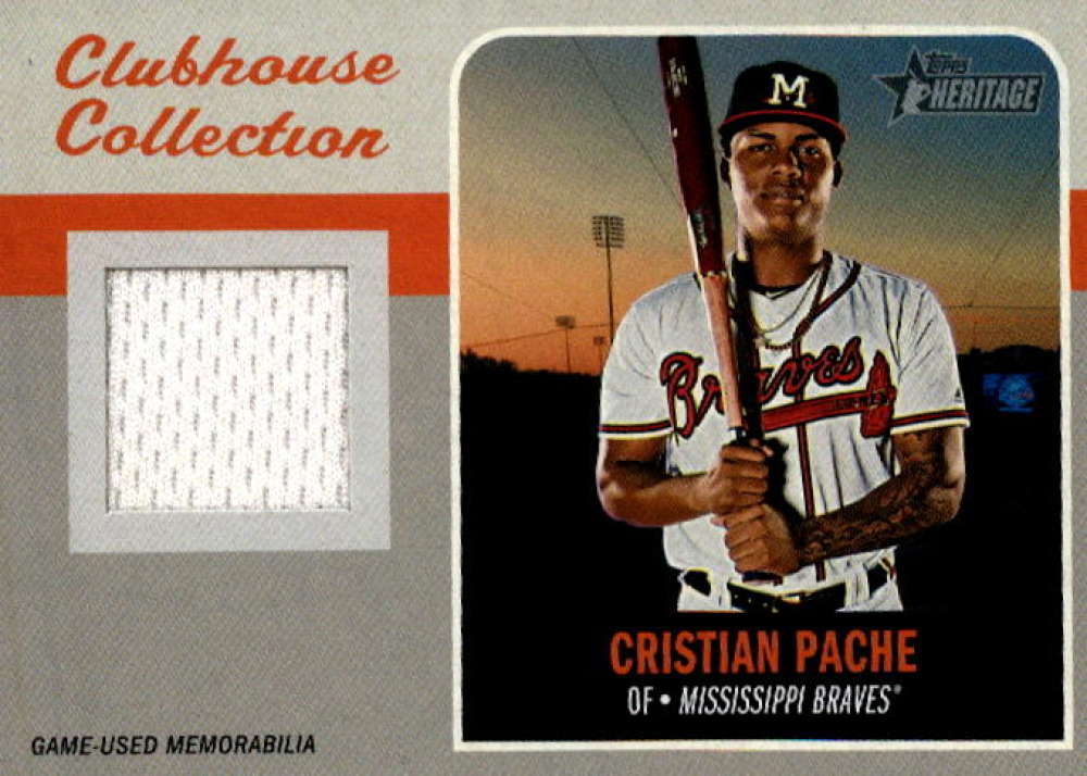2019 Topps Heritage Minor League Clubhouse Collection Relics