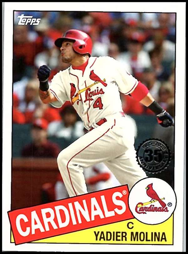 2020 Topps 1985 35th Anniversary #85-93 Yadier Molina NM-MT Cardinals | eBay
