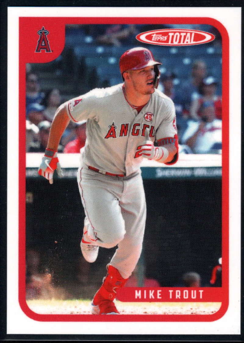 2020 Topps Total (Wave 1) Baseball #3 Mike Trout Los Angeles Angels  Official MLB Trading Card ONLINE EXCLUSIVE LIMITED PRINT RUN