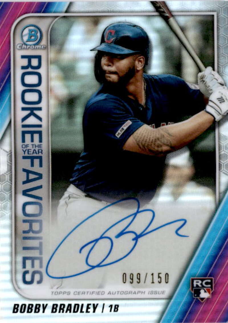 2020 Bowman  Chrome Rookie of the Year Favorites Autographs Refractors