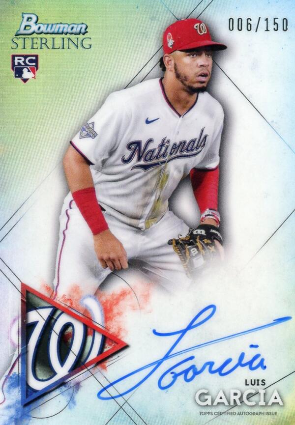 2021 Bowman Sterling Rookie Autographs Refractor