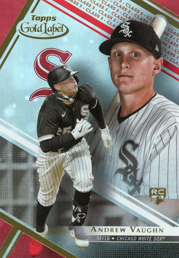 2021 Topps Gold Label Class 3 Red