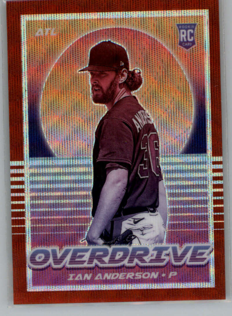 2021 Panini Chronicles Overdrive Ruby Wave